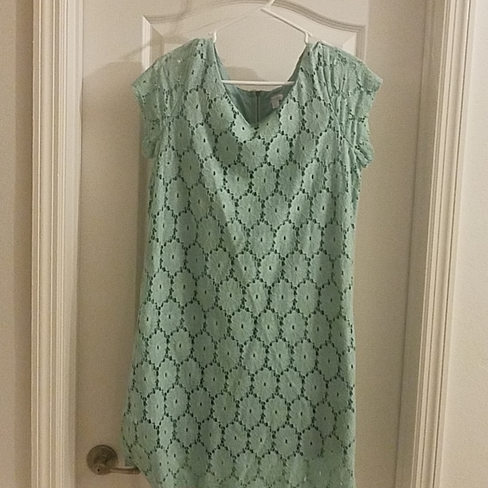 Green Vintage Xhiliration Mini Dress
